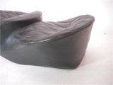 SEAT 1976 Yamaha XS650 Corbin Double Bucket Flat Foam Seat Saddle Used ST-412 (b11)