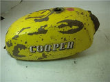 1972 COOPER 250 ENDURO FUEL GAS TANK USED T-38 (DONN a3)