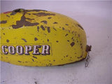 1972 COOPER 250 ENDURO FUEL GAS TANK USED T-38 (DONN a3)