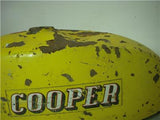 1972 COOPER 250 ENDURO FUEL GAS TANK USED T-38 (DONN a3)