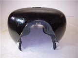 1985-06 VN700 700 VULCAN KAWASAKI FUEL GAS TANK USED BLACK GOLD T-512 (DONN B3)
