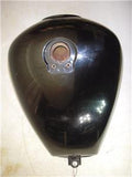 1985-06 VN700 700 VULCAN KAWASAKI FUEL GAS TANK USED BLACK GOLD T-512 (DONN B3)