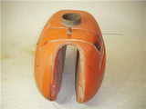 1971 OSSA 175 250 PIONEER FIBERGLASS FUEL GAS TANK USED ORANGE T-525 (DONN b4)