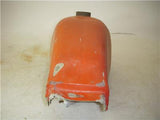 1971 OSSA 175 250 PIONEER FIBERGLASS FUEL GAS TANK USED ORANGE T-525 (DONN b4)