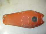 1971 OSSA 175 250 PIONEER FIBERGLASS FUEL GAS TANK USED ORANGE T-525 (DONN b4)