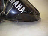 1992 FZR1000 1000 YAMAHA FUEL GAS TANK BLACK SILVER USED T-537 (DONN a2)