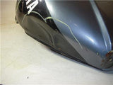 1992 FZR1000 1000 YAMAHA FUEL GAS TANK BLACK SILVER USED T-537 (DONN a2)