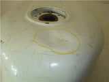 SUZUKI GSXR600 600 FUEL GAS TANK REPAINT WHITE WALLHANGER USED T-543 (DONN a2)