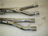 EXHAUST HR791 S&S Cycle Left Right Exhaust Muffler Pair USED X-111 (D47)