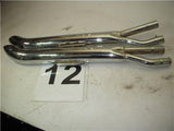EXHAUST HR791 S&S Cycle Left Right Exhaust Muffler Pair USED X-112 (D47)
