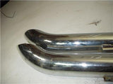 EXHAUST HR791 S&S Cycle Left Right Exhaust Muffler Pair USED X-112 (D47)