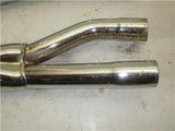 EXHAUST HR791 S&S Cycle Left Right Exhaust Muffler Pair USED X-112 (D47)
