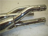 EXHAUST HR792 S&S Cycle Left Right Exhaust Muffler Pair USED X-113 (D47)