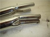 EXHAUST HR352 S&S Cycle Left Right Exhaust Muffler Pair USED X-114 (D47)