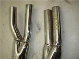 EXHAUST HR352 S&S Cycle Left Right Exhaust Muffler Pair USED X-114 (D47)