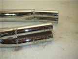 EXHAUST kr102 S&S Cycle Left Right Exhaust Muffler Pair USED X-115 (D47)