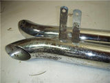 EXHAUST kr102 S&S Cycle Left Right Exhaust Muffler Pair USED X-115 (D47)