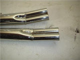 EXHAUST kr102 S&S Cycle Left Right Exhaust Muffler Pair USED X-115 (D47)