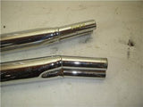 EXHAUST kr102 S&S Cycle Left Right Exhaust Muffler Pair USED X-115 (D47)