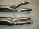EXHAUST HS552 S&S Cycle Left Right Exhaust Muffler Pair USED X-116 (D47)