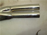 EXHAUST HS552 S&S Cycle Left Right Exhaust Muffler Pair USED X-116 (D47)