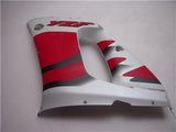 1998-01 YZFR1 R1 YAMAHA LEFT MID FAIRING COWL SECTION WHITE/RED Used YSB-10 (B-CHECK)