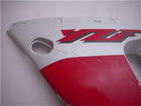 1998-01 YZFR1 R1 YAMAHA LEFT MID FAIRING COWL SECTION WHITE/RED Used YSB-10 (B-CHECK)