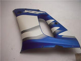 1998-01 YZFR1 R1 YAMAHA LEFT MID FAIRING COWL SECTION WHITE/BLUE Used YSB-11 (B-CHECK)