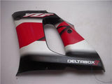 1998-01 YZFR1 R1 YAMAHA LEFT MID FAIRING COWL SECTION RED/BLACK Used YSB-12 (B-CHECK)
