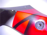 1998-01 YZFR1 R1 YAMAHA LEFT MID FAIRING COWL SECTION RED/BLACK Used YSB-12 (B-CHECK)