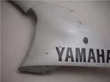 2008 YZF-R6 R6 YAMAHA COWL PANEL WHITE WITH SIGNAL USED 13S-28385 ysb-34 (B-CHECK)