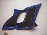 1998-01 YZFR1 R1 YAMAHA LEFT MID FAIRING COWL SECTION BLUE/WHITE Used YSB-9 (B-CHECK)