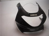 2003-04 YZF600R YAMAHA BLACK UPPER FAIRING COWL Used YSB-15 (B-CHECK)